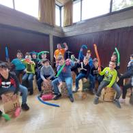 Trommel-Workshop in der Appenberggrundschule